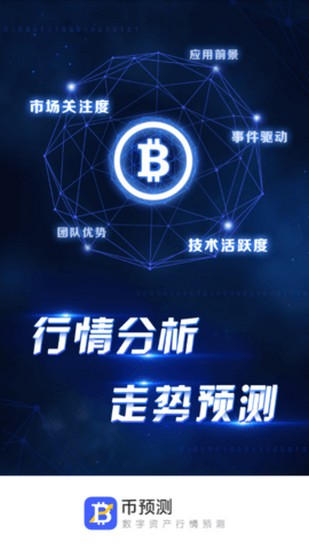 数字货币分析界面示意图