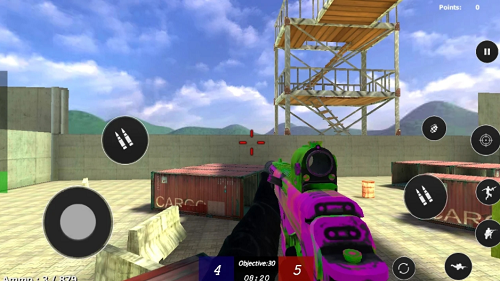 警匪对战实机画面