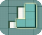 方块九宫格蓝绿配色休闲挑战