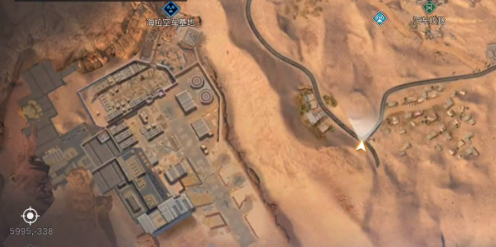 房车坐标定位示意图