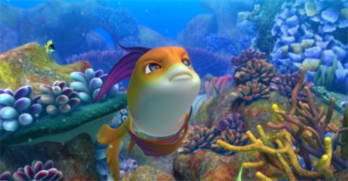 海底冒险记游戏界面示意图