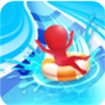 夏日水上滑梯竞速免费畅玩版