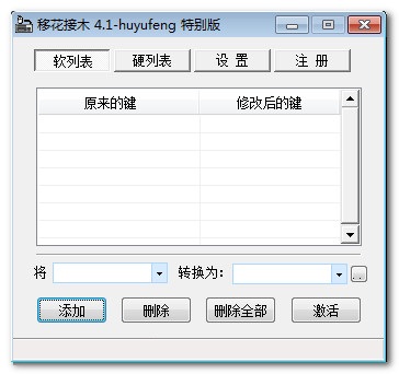 配置界面