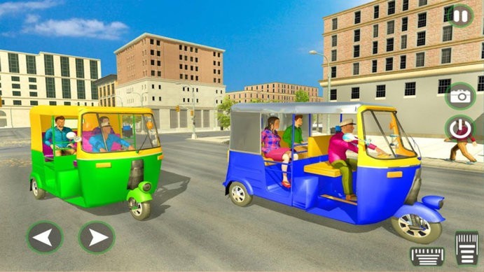 u57ceu5e02u4e09u8f6eu8f66u9a7eu9a76(New Tuk Tuk Auto Rickshaw - Modern Driving Games)