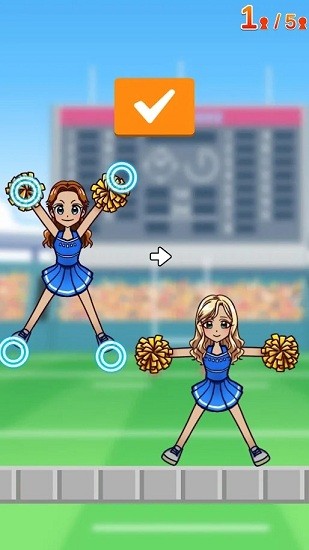 u5973u5b50u5566u5566u961fu53e0u7f57u6c49(Stack up Cheerleaders)